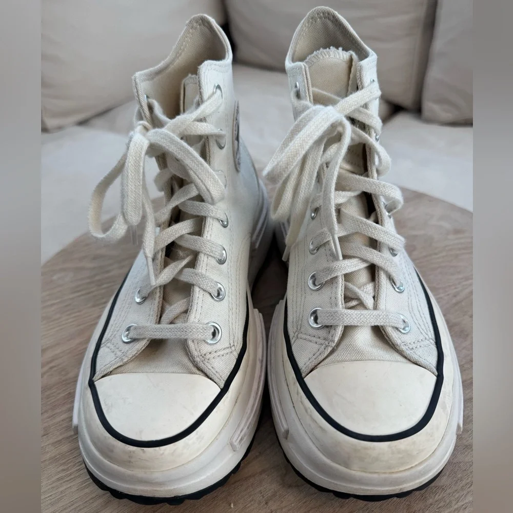 Converse Run Star Legacy CX Egret/Black/White Shoes 5 M/6.5 W - Picture 4 of 11